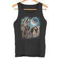 Raccoon Moon Howling Tank Top for Men, Women & Kids - Nature Fun