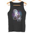 Raccoon Moonlit Tank Top – Unisex Wildlife Lover's Apparel