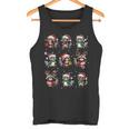 Raccoon Pajama Tank Top - Cozy Holiday Design for Raccoon Lovers