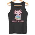 Read A Lotl Like An Axolotl Cute Books Axolotl Tank Top