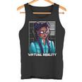 Realidadirtual Japonés Samurai Katana Chica Gamer Gaming Camiseta sin mangas
