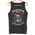 Reindeer Was Out Sold Out Raccoon Christmas Tank Top