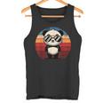 Retro Panda Sunglasses Tank Top - Fun Pool Party BBQ Style