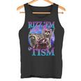 Retro Raccoon Meme Tank Top | Humorous Unisex Attire