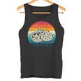 Retro Vintage Hognose Snake With Sunglasses Herpetology Tank Top