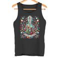 The Rocking Christmas Rock Guitar Santa Tank Top