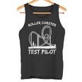 Roller Coaster Test Pilot Roller Coaster Tank Top