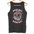 Sad Hamster Schlafi Pyjamas Cute Hamstie Meme Tank Top