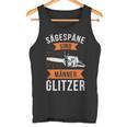 Sägespäne Sind Männerglitzer Lumberjack Forestry Tank Top