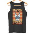 Sambuca Lustiges Alkohol Sambuca Tank Top