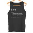 Sara Is Kind Hearted Name Definition Sara Camiseta sin mangas