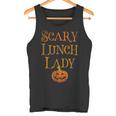 SCARY LUNCH LADY Pun Squad School Food Service Boo Crew Tank Top