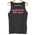 Small Boobs Big Heart Y2k 2000S Tank Top