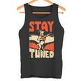 Stay Tuned Mountain Goat Banjo Music Bluegrass Tank Top