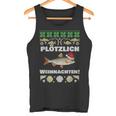 Suötzlich Christmas Fishing Plötz Red Eye Fish Tank Top