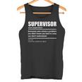 Supervisor Definition For Supervisor Tank Top