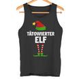 Tattooed Elf Partner Look Elves Family Outfit Christmas Tank Top