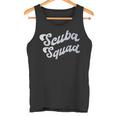 Team SCUBA SQUAD Diving Ocean Dive School Instructor Crew Tank Top