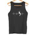 Tennis Player Tennis Racket Tennis Heartbeat Tank Top