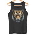 Tigre Animal Arte Diseño Tigre Camiseta sin mangas