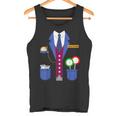 Train Guide Schaffner Train Costume For Carnival Fancy Dress Tank Top