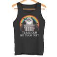 Trash Panda Raccoon Tank Top | Fun Unisex Humor Tee