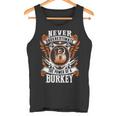 Never Underestimate The Power Of Burkey Burkey Name Tank Top