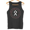 Viking Rune Othala Runic Circle Nordic Mythology Celtic Tank Top