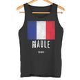 Ville De Maule France Fr Drapeau Français Débardeur e