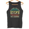 Vintage 1954 The Man Mythos The Legendary Since 1954 Tank Top