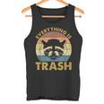 Vintage Raccoon Lovers Tank Top - Quirky Humor Appeal