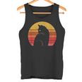 Vintage Style Cat Lovers Cat Retro Cat Sun Tank Top
