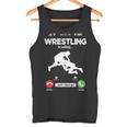 The Wrestling Calls Retro Wrestling Wrestling Tank Top