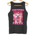 Zertifiziertes Freak Cat Meme Tank Top