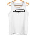 4X4 Offroad Camping T6 Outdoor Silhouette Nature Camping 4Wd Gray Tank Top