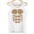 Carnival Costume Gorilla Aaffe Fancy Dress Carnival Brown Tank Top