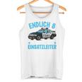 Children's Police 8 Years Boys Police 8Th Birthday Tank Top