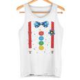 Clown Carnival Costume Clown Costume Clown Fancy Dress Confetti Tank Top