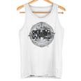 Discoballintage Retro House Disco Ball Cool Party Tank Top