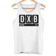 Dxb Dubai Arabic Emirate Travel Souvenir Tank Top