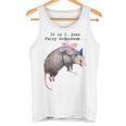 Fairy Godpossum Raccoon Trash Panda Tank Top for Animal Lovers