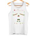 Christmas Elf For Gamers Elf 11 Gaming I Bims 1 Nerd Long-Sleeved Tank Top