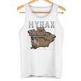 Rock Hyrax Meme Dassie Cute Animal Lover Gray Tank Top