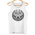 The Guardian Spirit Wolf & Dog Lover Aquarelle Tank Top
