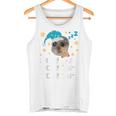 Hamsti Schlafi Schlafi Sad Hamster Schlafi Schlafi Blue Tank Top