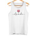 Heartbeat Wildberry Lillet Fruits Cocktail Summer Alcohol Gray Tank Top