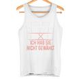 Hör Auf Zu Heulen Ich Hab Sie Nicht Gewählt Slogan Green Tank Top