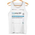 Ketamine Hci Keta Trip Rave Festival Techno Tank Top