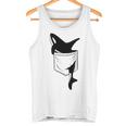 Casual Killer Whale Orca In Your Pocket Blue Tank Top