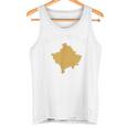 Kosovo Flag Nation Cosovaria Supporter Kosovo Blue Tank Top